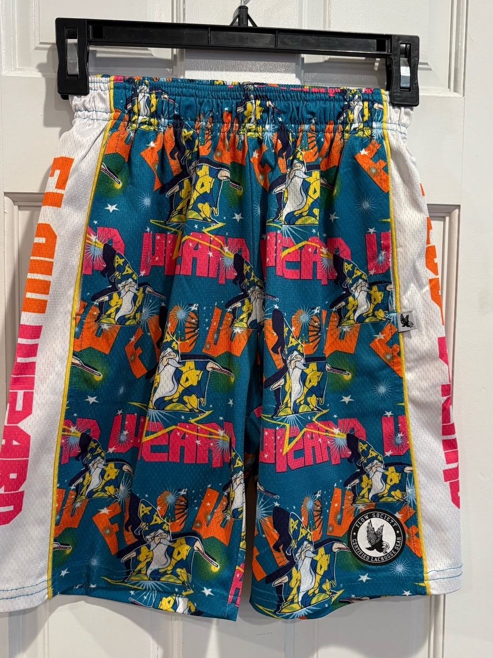 Flow Society Boys Lacrosse Shorts. Size Youth Medium